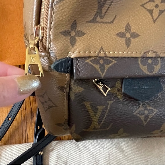 Louis Vuitton Palm Springs Mini Backpack Reverse Monogram Canvas MM44872 - Picture 5 of 9